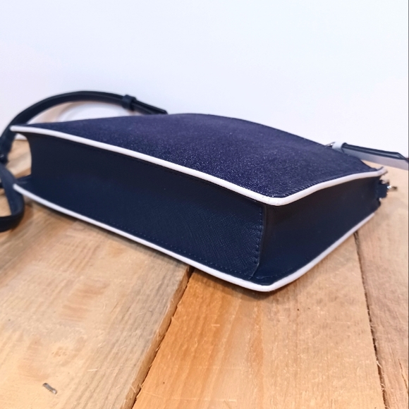 Kate Spade New York Cameron denim colorblock top zip crossbody - Picture 11 of 12